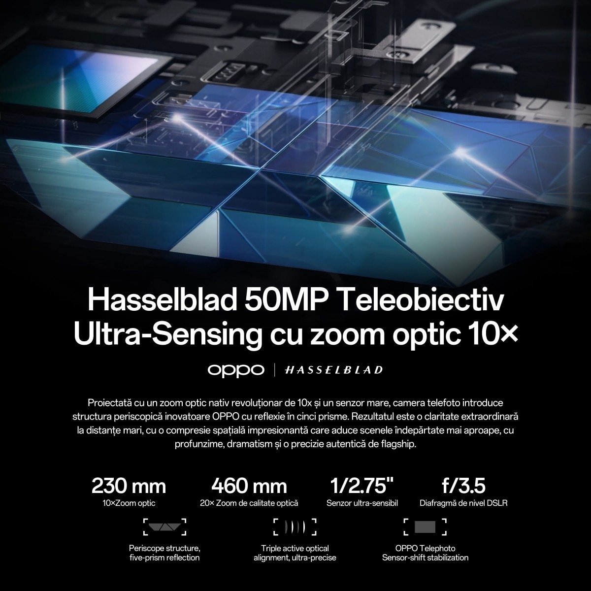 Telefon mobil OPPO Find X9 Ultra, 512GB, 12GB RAM, 5G Dual SIM, Baterie 7050mAh, 200MP Camera Hasselblad, Tundra Umber + Incarcator OPPO 100W SuperVOOC
