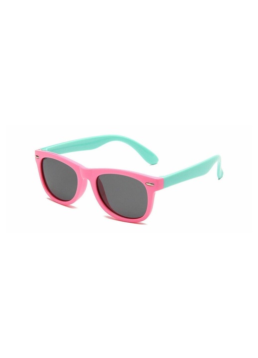 Ochelari de soare copii set 2 perechi flexibili UV400 multicolor