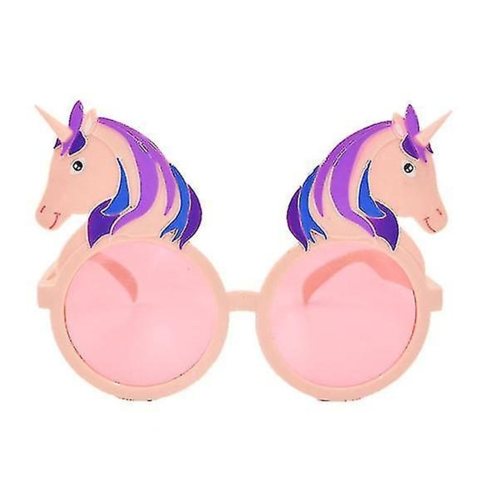 Ochelari petrecere unicorn roz 14x13.5x10.5cm