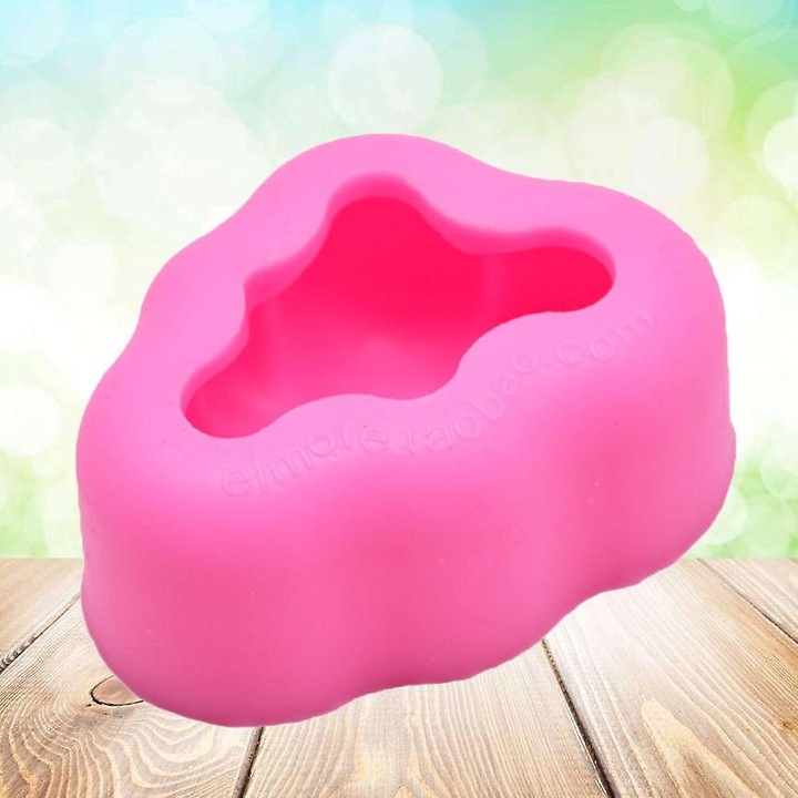 Szilikon forma nor rózsa 7.9x6.8x0.9cm süteményekhez és fondant-hoz