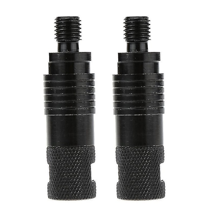 Adaptor rapid prindere undita pescuit crap set 2 buc negru 6x1.4cm