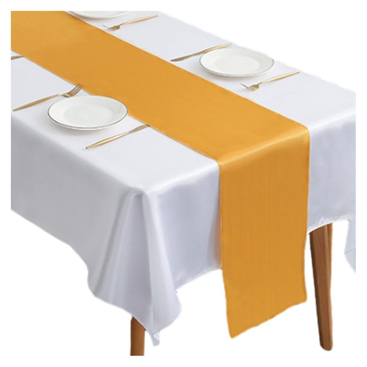 10 db szatén asztali futó szett 30x275cm többszínű