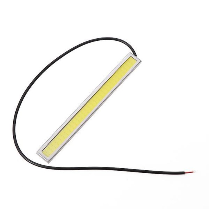 LED дневни светлини за кола, 6W, 7000K/8000K, бели, 14x1.6x0.5cm