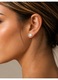 Cercei din Argint 925 cu Perla si Zirconiu - Pearl Bloom