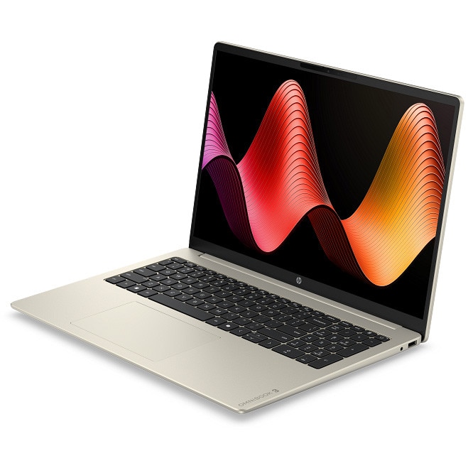 Laptop HP OmniBook 3 16-by0019nn cu procesor AMD Ryzen™ 5 40 pana la 4.30 GHz, 16", 2K, IPS, 16GB RAM, 512GB SSD, AMD Radeon™ 610M, Free DOS, Warm Gold