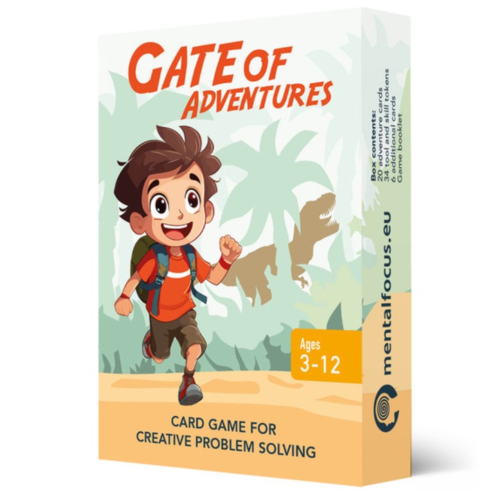 Gate of Adventures Card Game for developing creative problem-solving skills