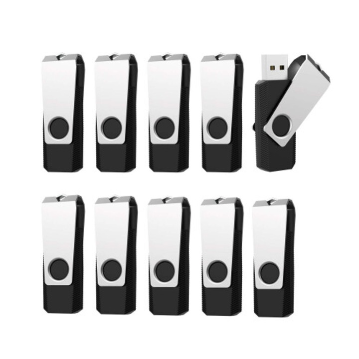 10 db 32GB 2.0 fekete USB memória készlet