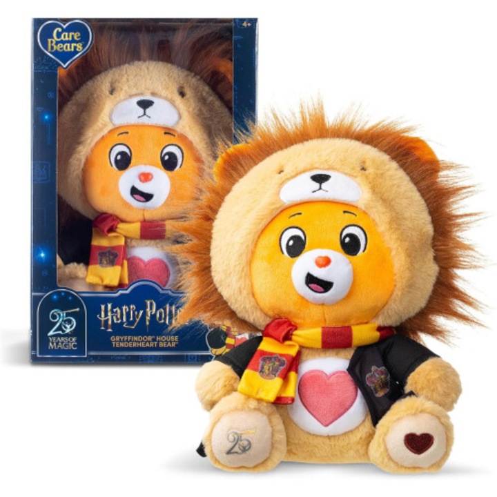 Плюшено мече Tenderheart Gryffindor 30см многоцветно