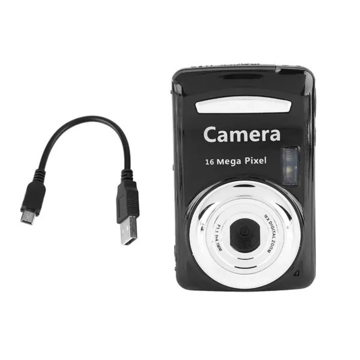Mini digitális videókamera 5MP 720P fekete 2.4inch