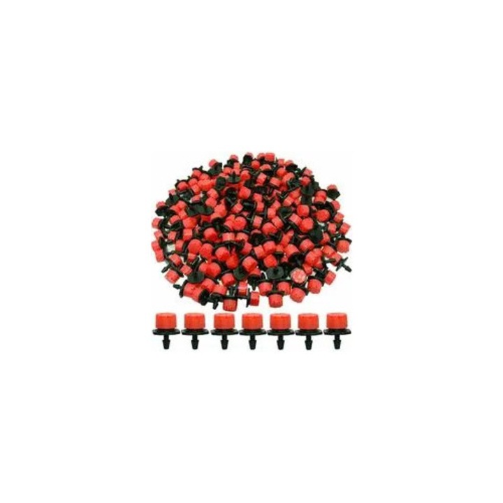 Set 100 picuratori irigare ajustabili, 25x15mm, transparent