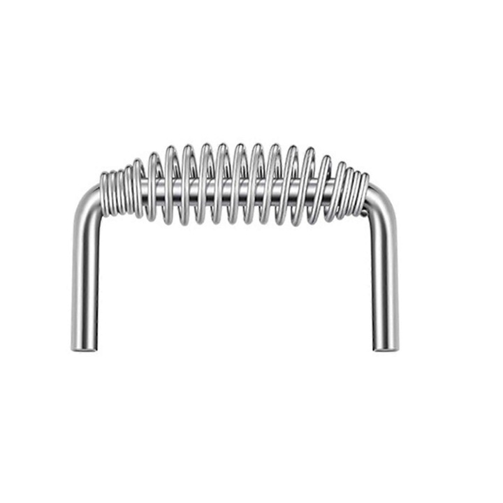 Fém ívfogantyú 15.2x8.9cm rozsdamentes 1 vagy 2 darabos szett