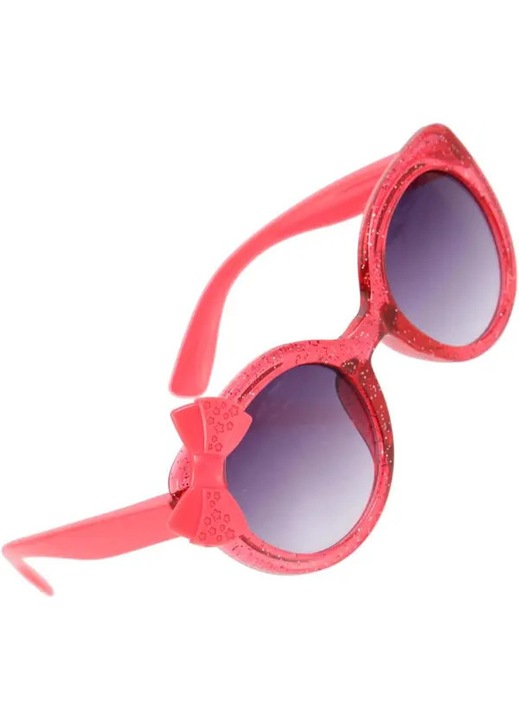 Ochelari de soare copii, model fundita, rosu, 13x14x5.5cm