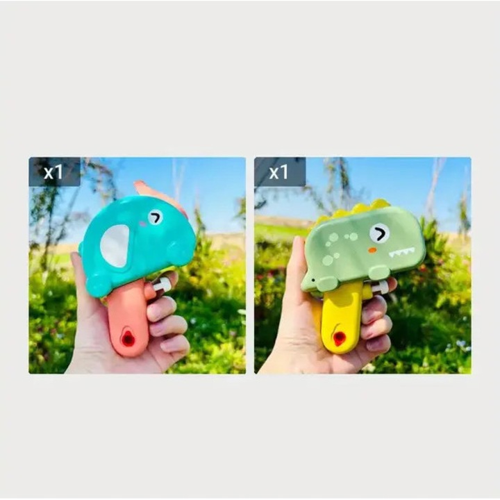 Pistol de apa cu animale colorate, jucarie pentru plaja si piscina, multicolor, dimensiuni medii