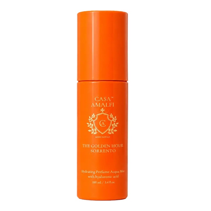 Casa Amalfi illatos testpermet hialuronsavval, The Golden Hour Sorrento, gyümölcsös jegyek, Monoi, ylang-ylang, tonka és kasmírfa, vegán formula, Olaszországban készült, 100 ml
