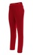 Pantaloni dama, Motivi, rosii, cu talie inalta, model clasic, cu fermoar la spate, Rosu, 44