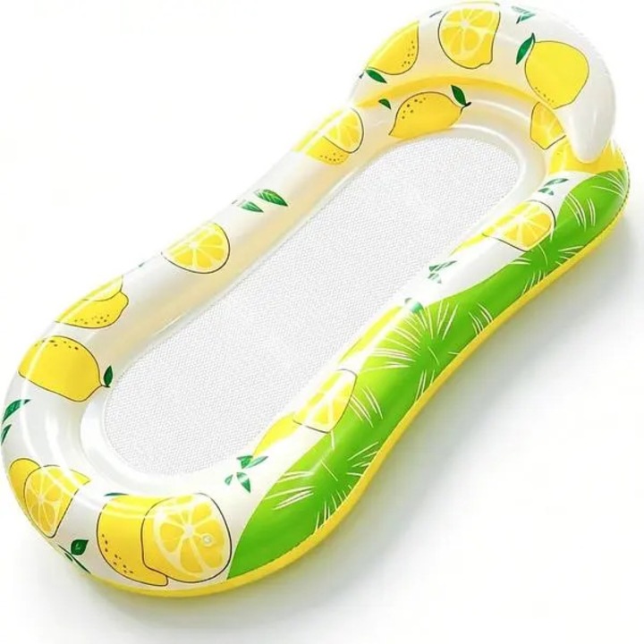 Colac gonflabil pentru adulti, dimensiune extra mare, rezistent, albastru