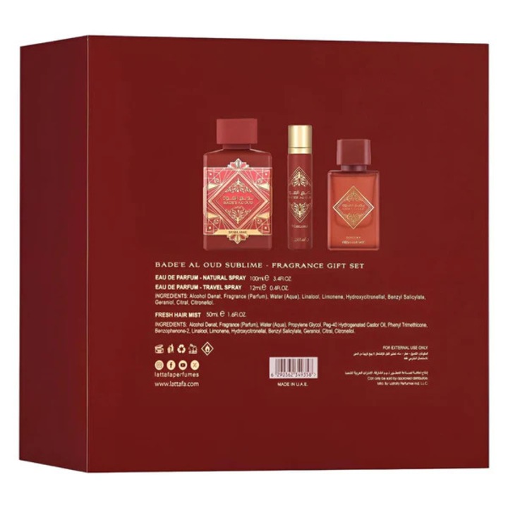 Badee Al Oud Sublime Ajándékszett Unisex APA DE PARFUM 100ML