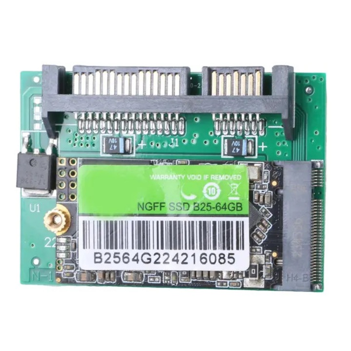 SSD вътрешен 64GB, ABS, 5.4x3.7cm