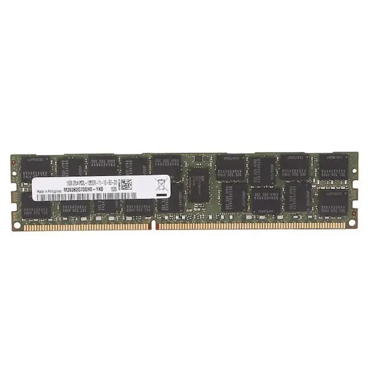 Szerver RAM memória 16GB DDR3 1600MHz zöld 13.3x3cm