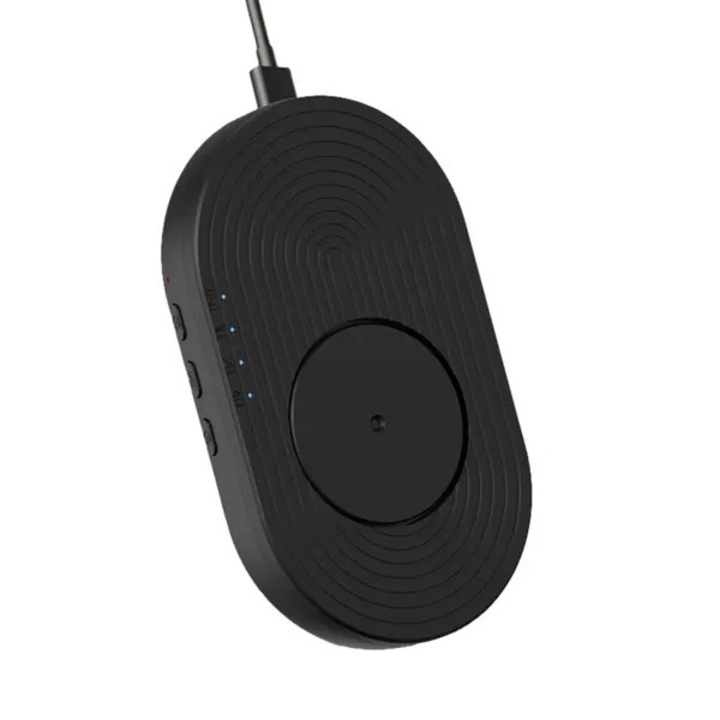 USB egér mozgató eszköz, kék-fekete, 7.7x2.8x13.1cm