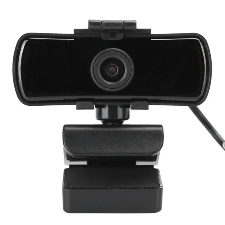 Въртяща се уеб камера 2K 2040x1080P с вграден микрофон, широк ъгъл, USB 140см