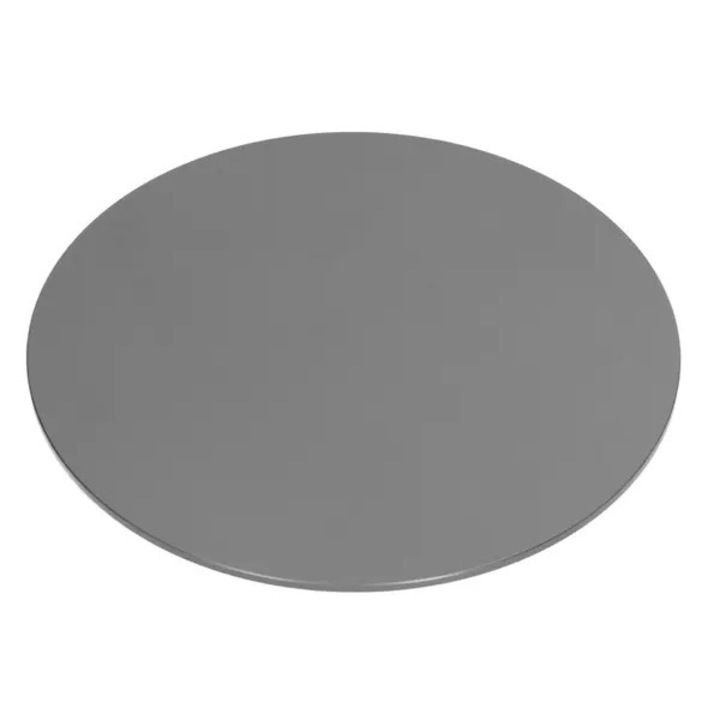 Suport monitor rotativ aluminiu gri inchis 22x22cm stabil