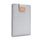 Husa sleeve pentru laptop si tableta din fetru, compatibil MacBook 11''/13''/15'', gri