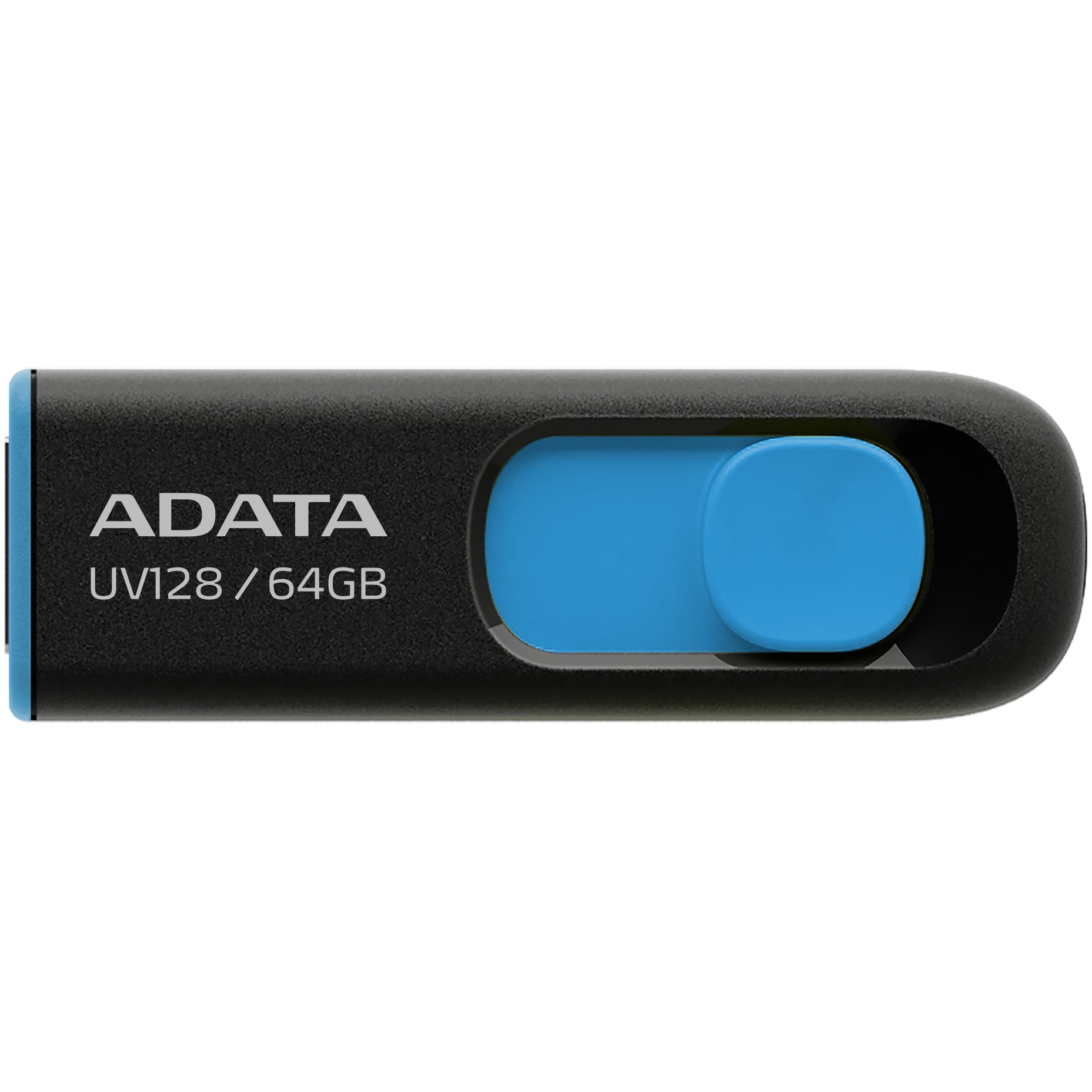 Memorie USB ADATA UV128, 64GB, USB 3.2, Black-Blue