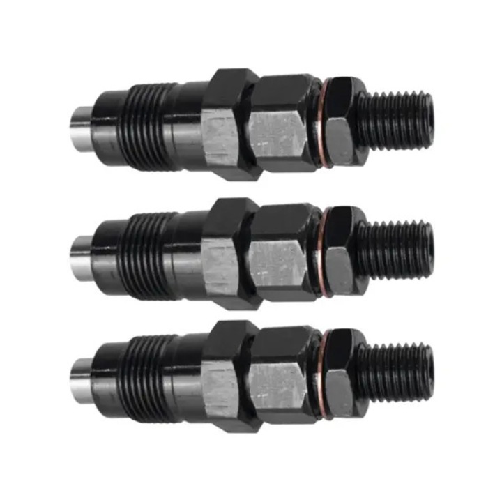 Set 3 duze injectie combustibil motor Kubota negru metalic