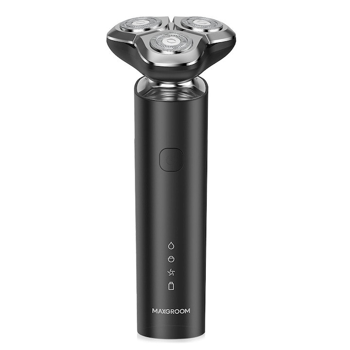 Електрическа самобръсначка MAXGROOM BS-8012A многофункционална черна 270гр