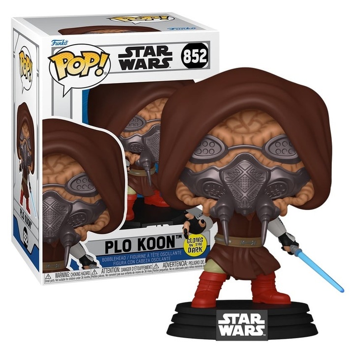 Figurina vinil Funko POP Star Wars Plo Koon 852