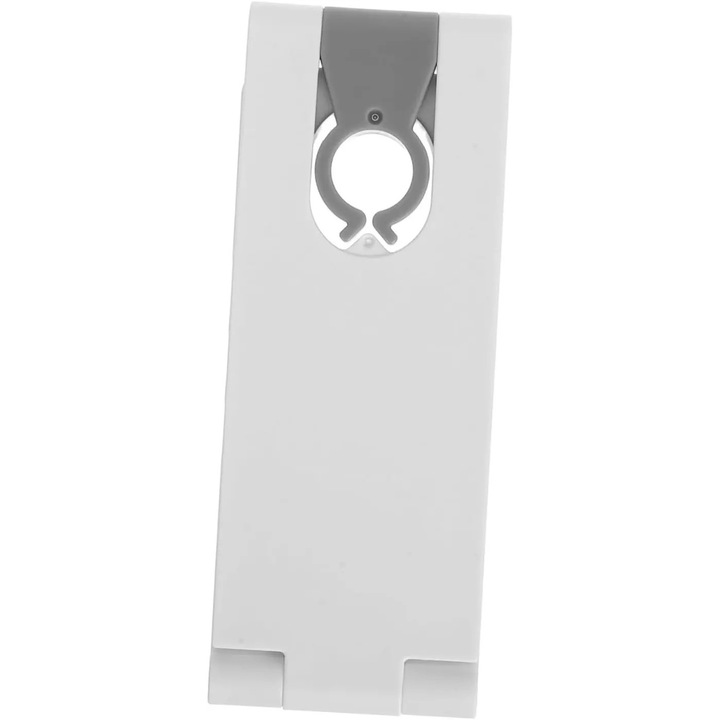 Suport rotativ pentru lampa unghii, alb, 12.7x4.9x1.3cm