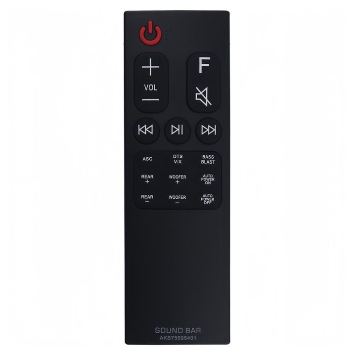 Telecomanda pentru soundbar LG AKB75595401 rezistenta la apa si socuri