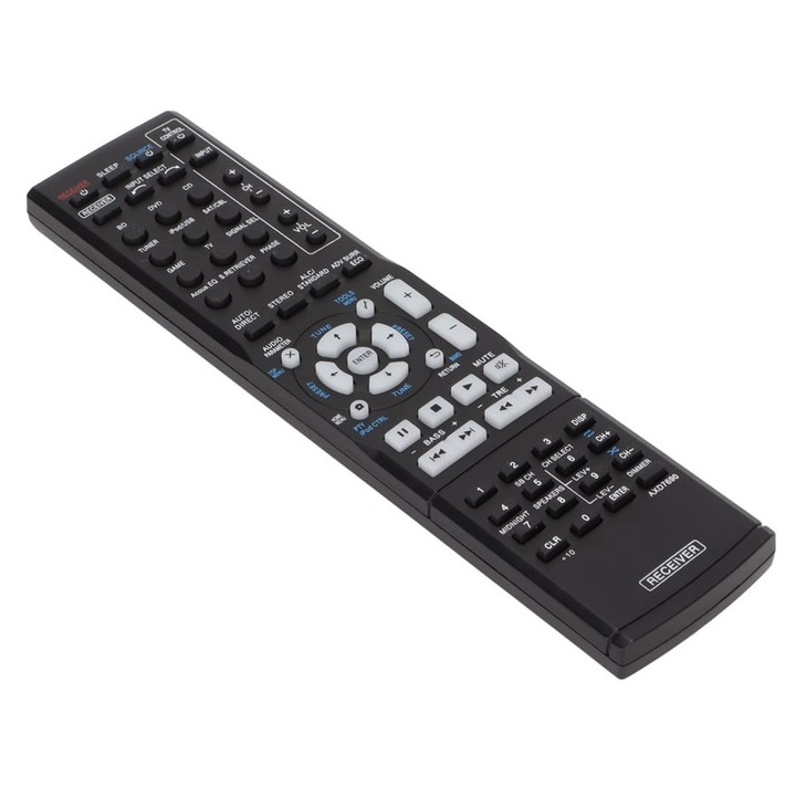 Telecomanda inlocuire pentru receiver, negru, 2xAAA