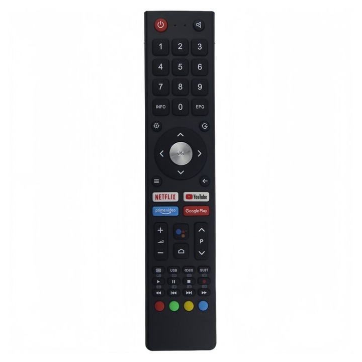 Telecomanda universala TV, OEM, rezistenta, alb