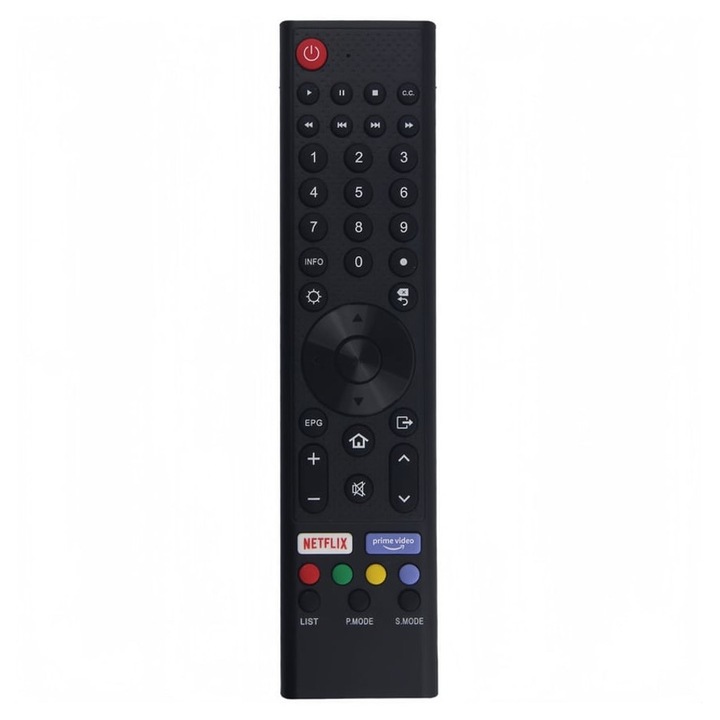 Telecomanda universala TV, rezistenta, impermeabila, negru