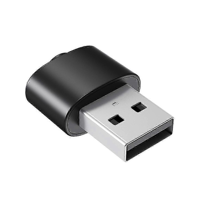 USB egér mozgatására szolgáló eszköz, fekete, 5x2x1cm