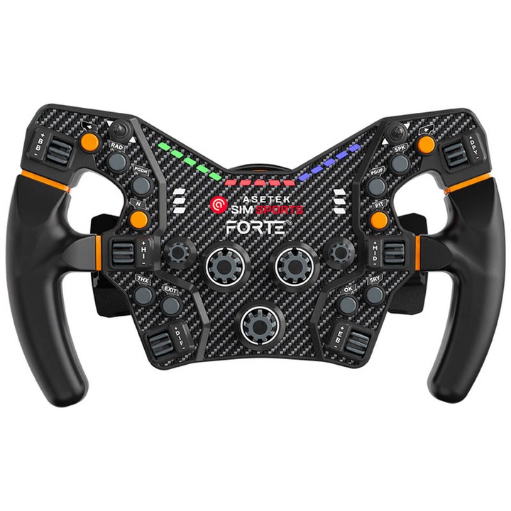 Волан Asetek SimSports The Forte Formula, PC Черен/Оранжев