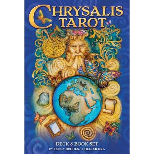 Chrysalis Tarot Deck and Book Set - Toney Brooks (Author)