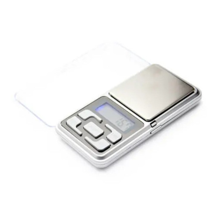 Cantar digital portabil 0.01-100g albastru 6.2x12x2cm
