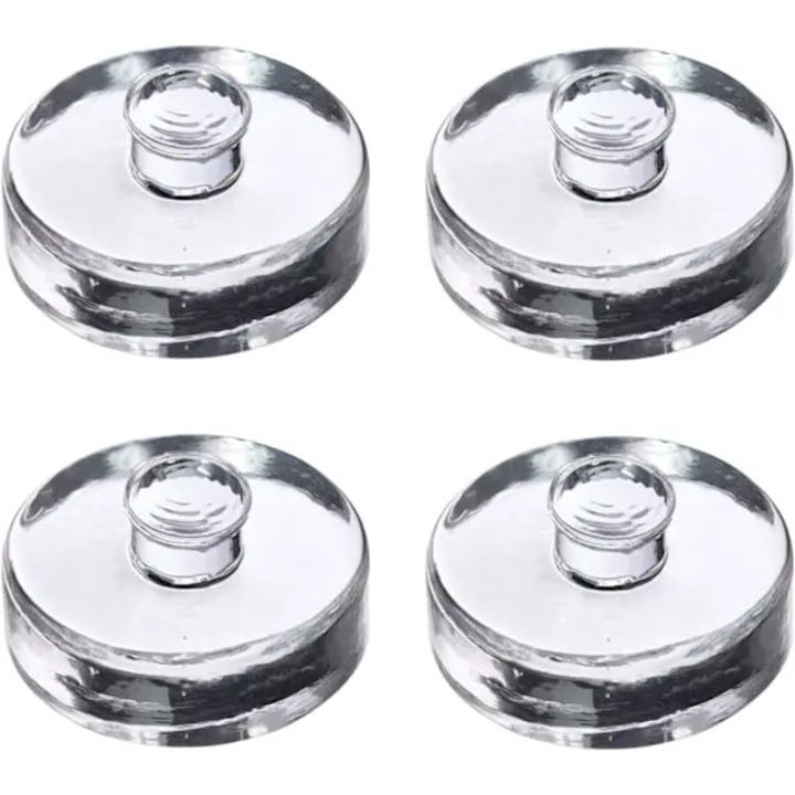 Set 4 greutati sticla fermentare 7cm transparent