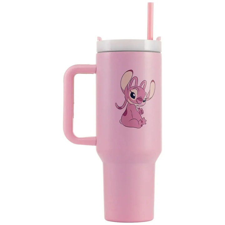 Cana termos Lilo Stitch Angel 40oz, albastru