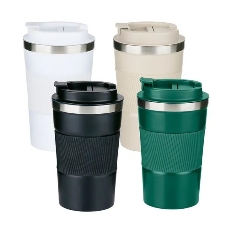 Cana termos 350ml, izolatie vid, capac etans, multicolor