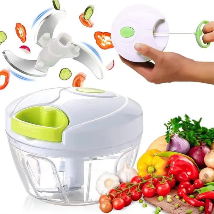 Tocator manual ceapa 500ml alb multifunctional