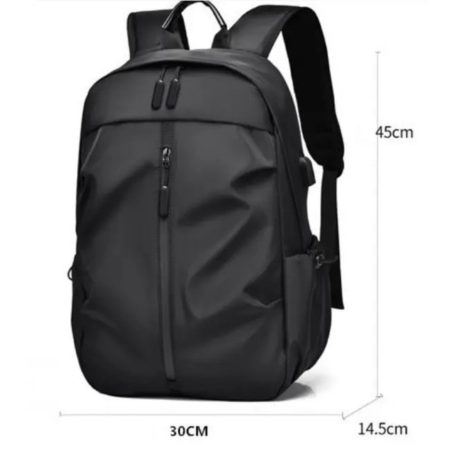 Rucsac laptop 30x14.5x45cm Oxford multicolor USB incarcare externa