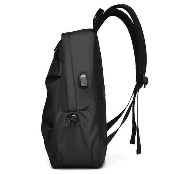 Rucsac laptop 30x14.5x45cm Oxford multicolor USB incarcare externa