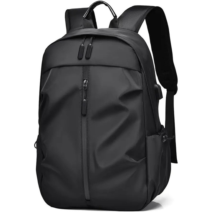 Rucsac laptop 30x14.5x45cm Oxford multicolor USB incarcare externa