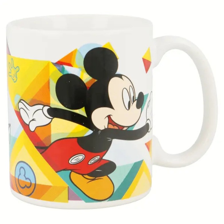 Cana portelan Mickey Mouse 11.7x8.7cm alba