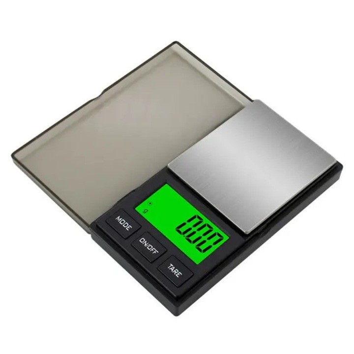 Cantar digital portabil bijuterii 200g 0.01g inox negru 11.1x6x1.9cm set 5 unitati
