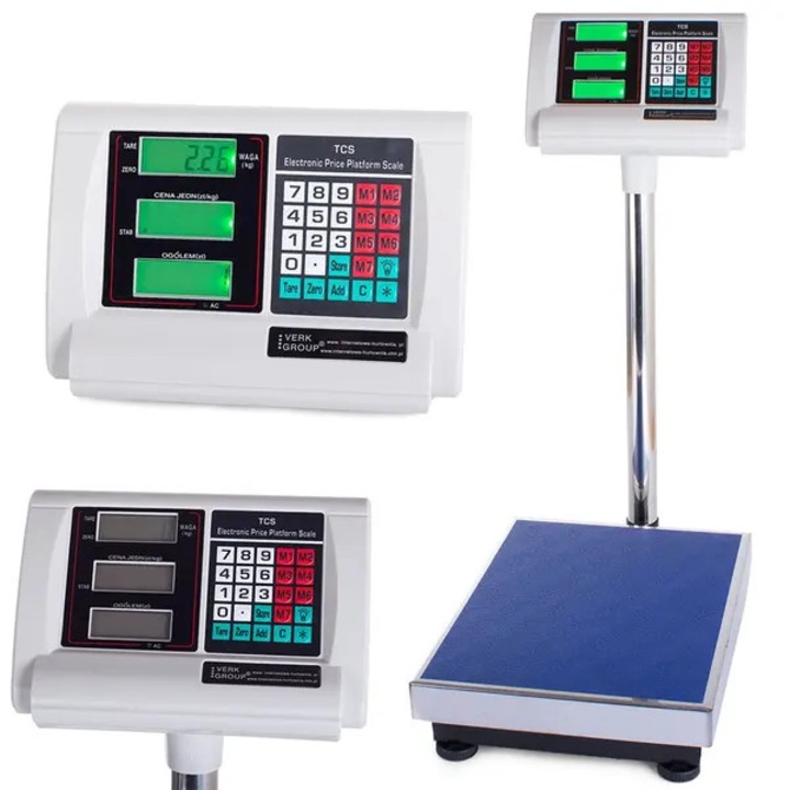 Cantar platforma electronic 200kg, LCD iluminat, inox, 30x40cm